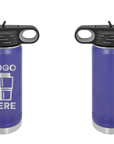 Polar Camel Water Bottle Purple Laser Engrave
