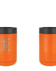 Polar Camel Can Holder Orange Laser Engrave