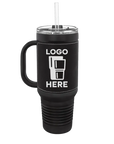 40 oz. Polar Camel Leatherette Travel Mug