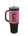 40 oz. Polar Camel Leatherette Travel Mug