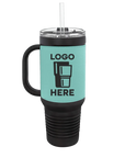 40 oz. Polar Camel Leatherette Travel Mug