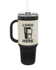 40 oz. Polar Camel Leatherette Travel Mug