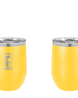 Polar Camel Stemless Wine Tumbler Yellow Laser Engrave