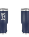 Polar Camel Pilsner Tumbler Navy Laser Engrave