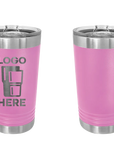 Polar Camel Pint Tumbler Light Purple Laser Engrave