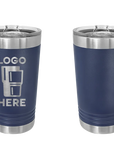 Polar Camel Pint Tumbler Navy Laser Engrave