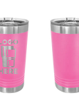Polar Camel Pint Tumbler Pink Laser Engrave