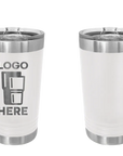 Polar Camel Pint Tumbler White Laser Engrave