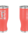 Polar Camel Pilsner Tumbler Coral Laser Engrave