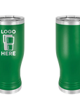 Polar Camel Pilsner Tumbler Green Laser Engrave