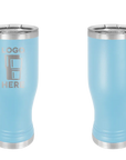 Polar Camel Pilsner Tumbler Light Blue Laser Engrave