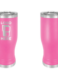 Polar Camel Pilsner Tumbler Pink Laser Engrave