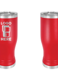 Polar Camel Pilsner Tumbler Red Laser Engrave