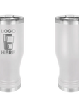Polar Camel Pilsner Tumbler White Laser Engrave