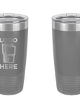 Polar Camel Ringneck Tumbler Dark Gray Laser Engrave
