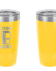 Polar Camel Ringneck Tumbler Yellow Laser Engrave