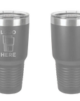 Polar Camel Ringneck Tumbler Dark Gray Laser Engrave