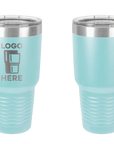 Polar Camel Ringneck Tumbler Light Blue Laser Engrave