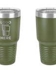 Polar Camel Ringneck Tumbler Olive Laser Engrave