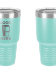 Polar Camel Ringneck Tumbler Teal Laser Engrave