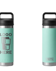 YETI Rambler Bottle Seafoam Laser Engrave