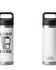 YETI Rambler Bottle White Laser Engrave