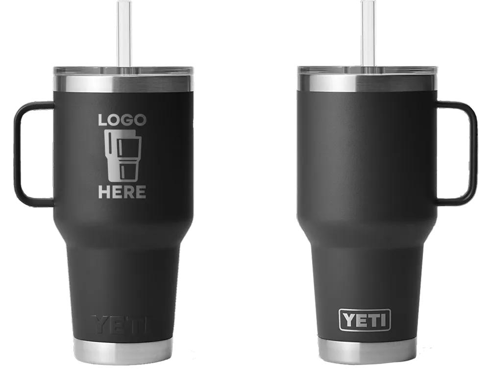 YETI Rambler 20 oz Travel Mug - Black