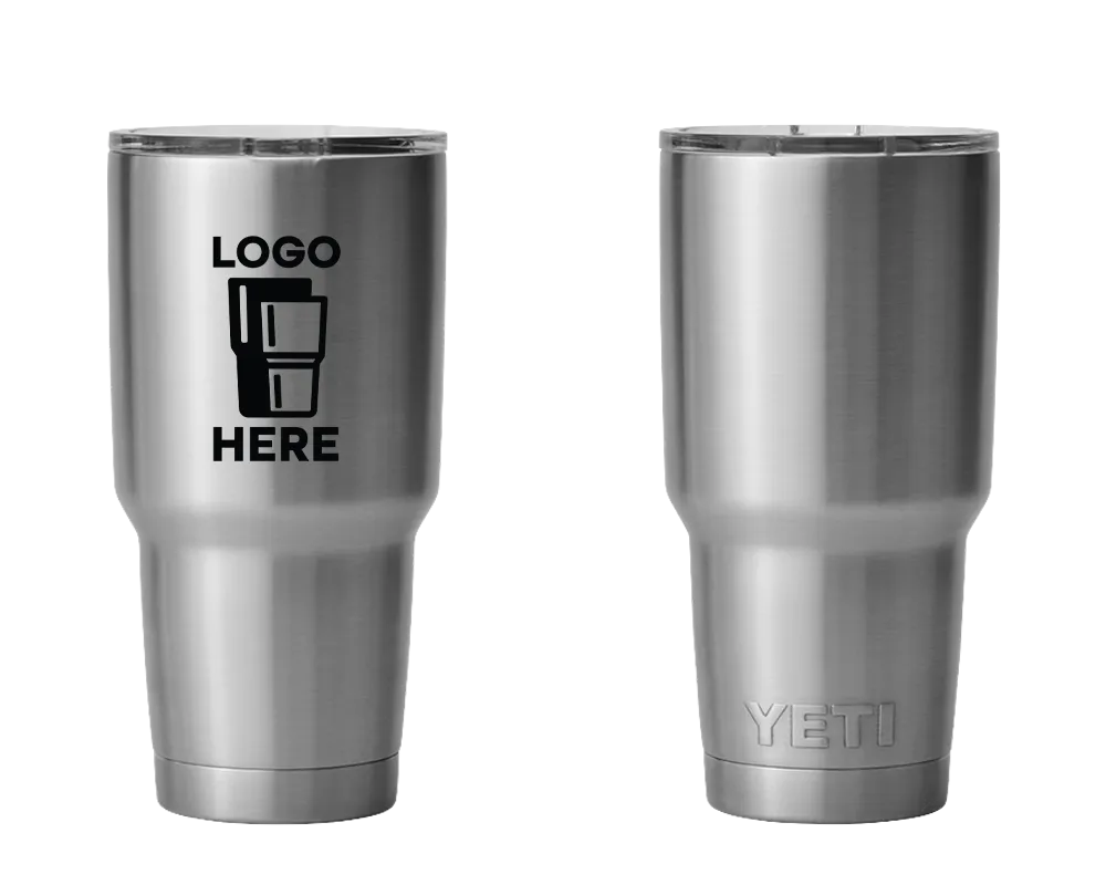 YETI Rambler Tumbler Stainless Steel Color Print