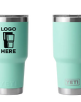 YETI Rambler Tumbler Seafoam Color Print