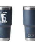 YETI Rambler Tumbler Navy Color Print