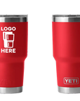 YETI Rambler Tumbler Rescue Red Color Print
