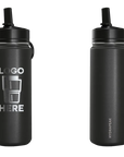 Hydrapeak Active Mini Bottle Black Laser Engrave