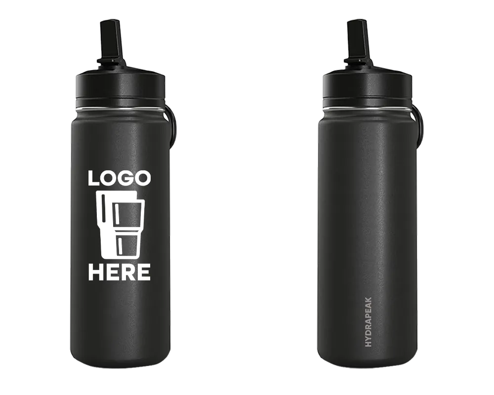 Hydrapeak Active Mini Bottle Black Color Print