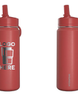 Hydrapeak Active Mini Bottle Faded Red Laser Engrave