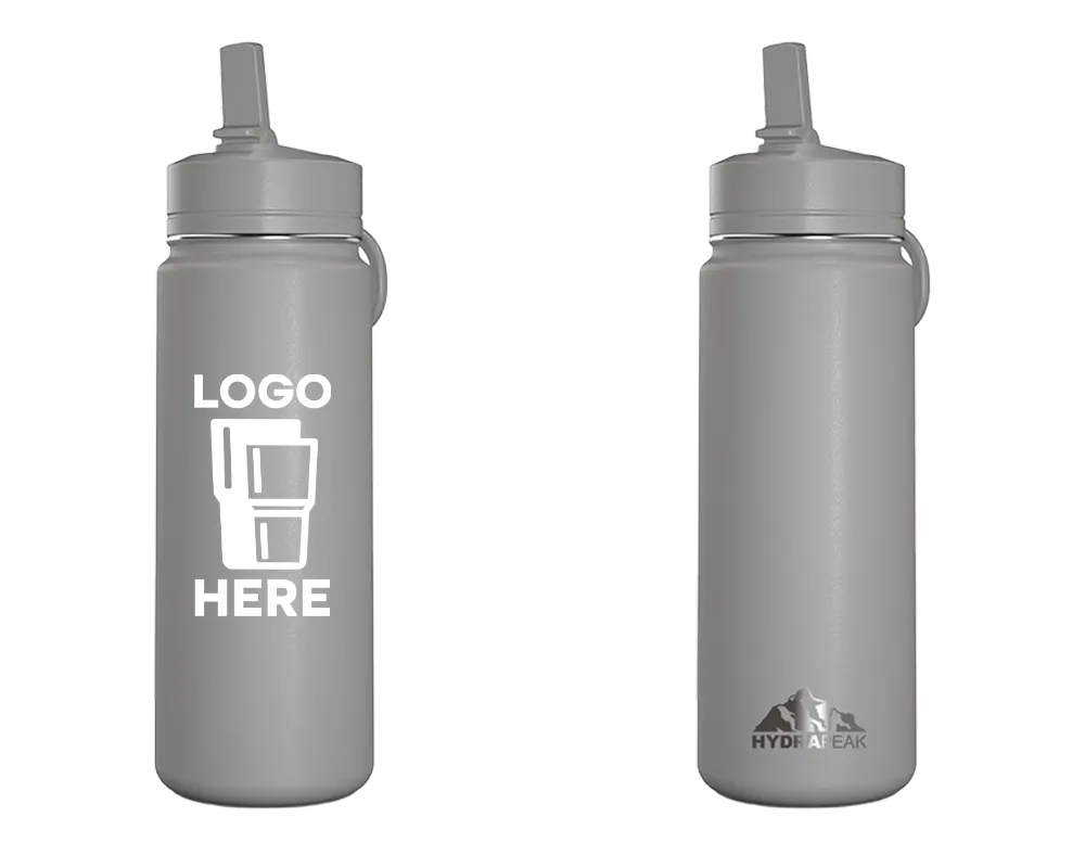 Hydrapeak Active Mini Bottle Gray Color Print