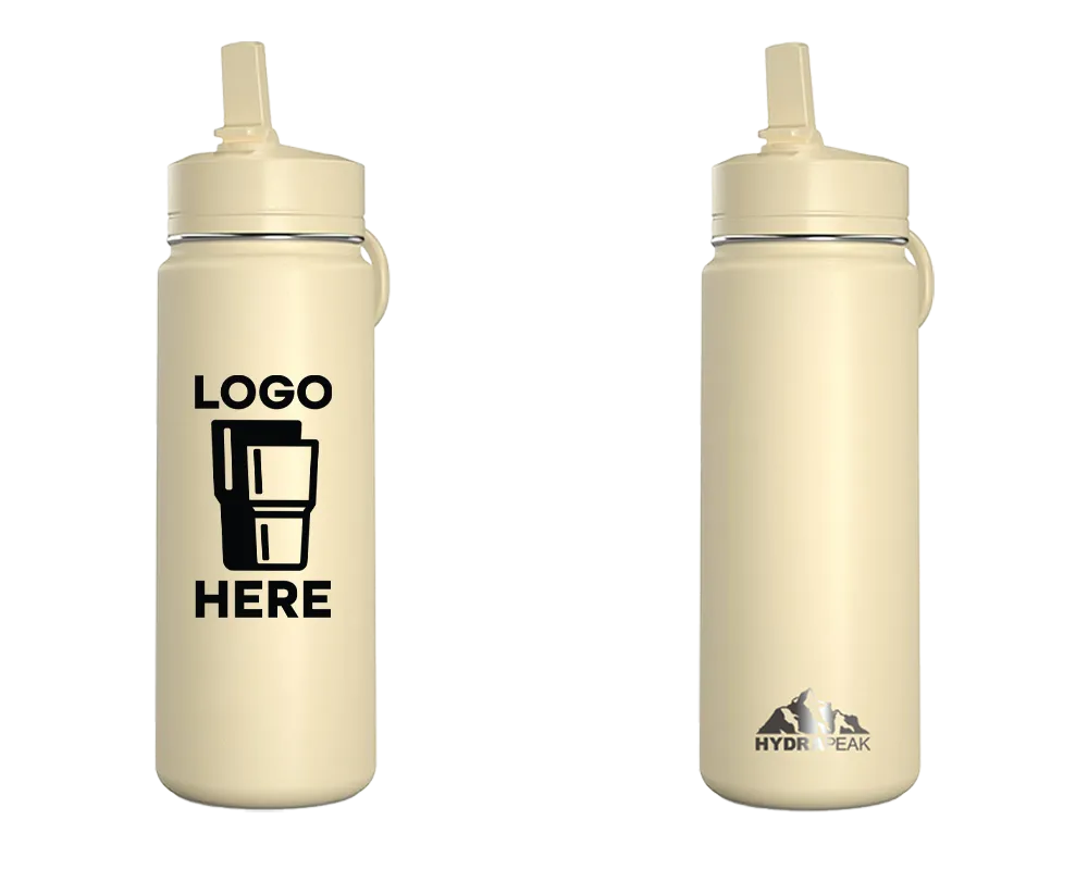 Hydrapeak Active Mini Bottle Modern Cream Color Print