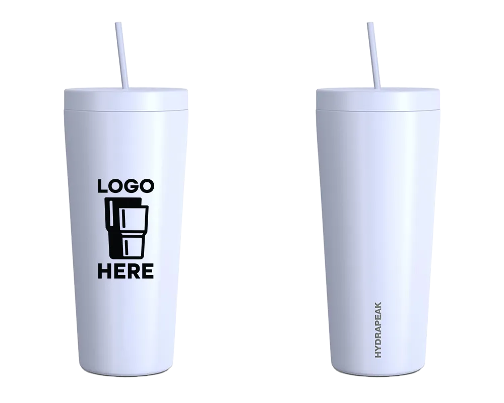 Hydrapeak Traveler Tumbler w/ Straw Lid Iceberg Color Print