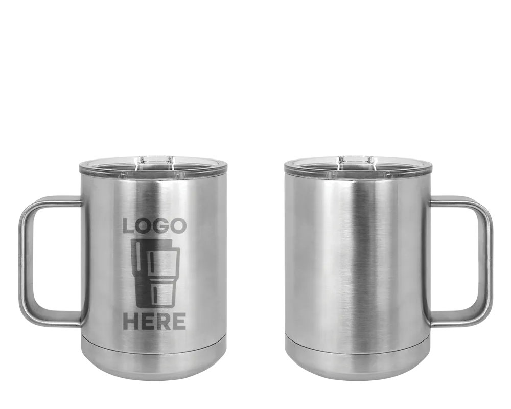 Polar Camel Handle Mug Stainless Steel Laser Engrave