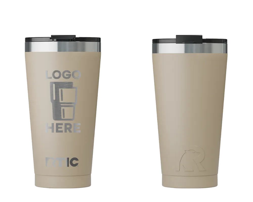 RTIC Essential Pint Tumbler Beach Laser Engrave