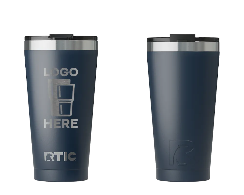 RTIC Essential Pint Tumbler Navy Laser Engrave