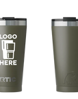 RTIC Essential Pint Tumbler Olive Color Print