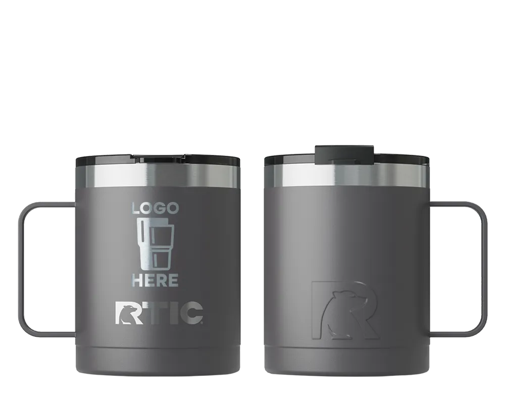 RTIC Essential Coffee Mug Graphite Laser Engrave