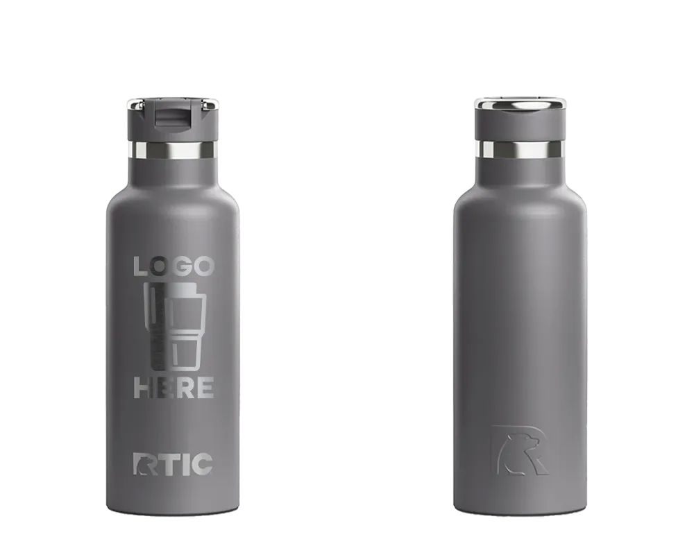 RTIC Journey Bottle Graphite Laser Engrave