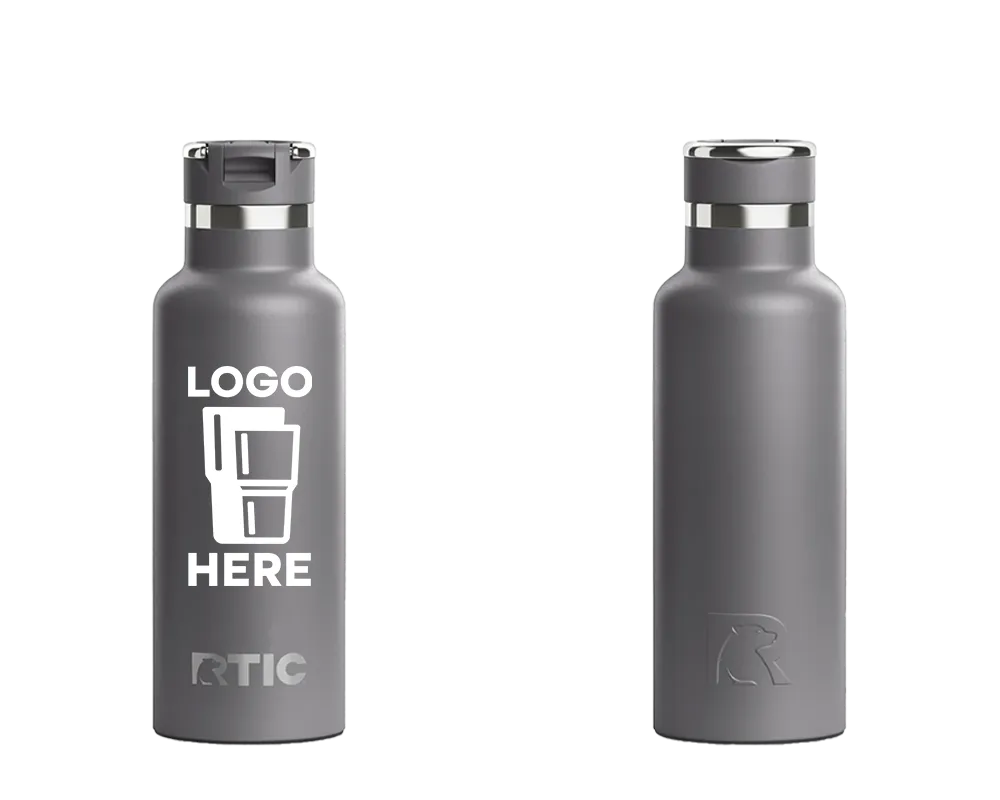 RTIC Journey Bottle Graphite Color Print