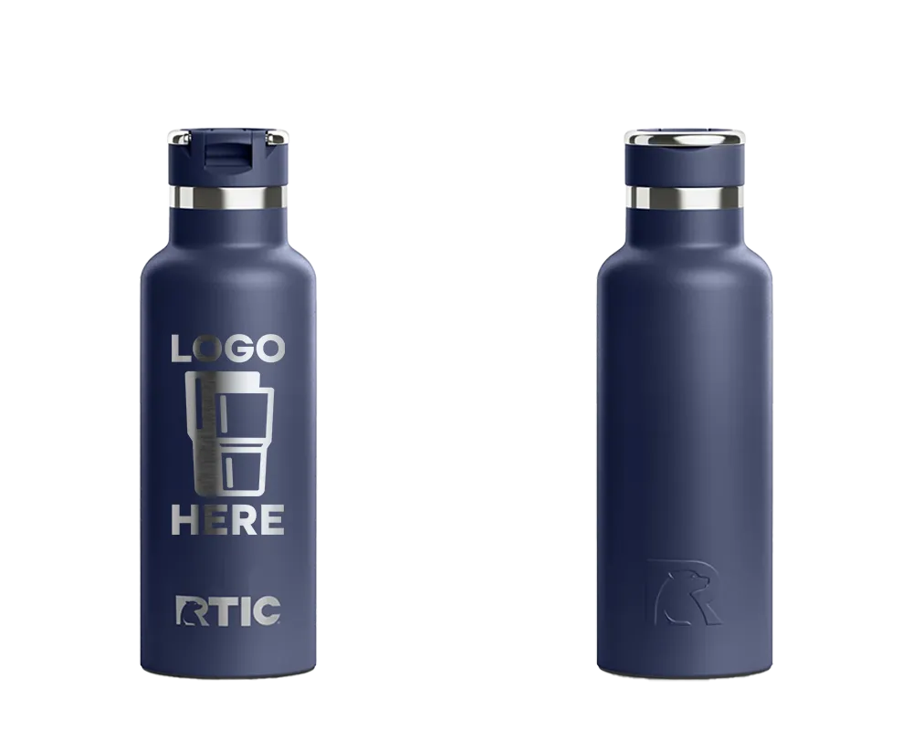RTIC Journey Bottle Navy Laser Engrave