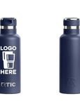 RTIC Journey Bottle Navy Color Print