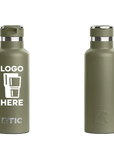 RTIC Journey Bottle Olive Color Print