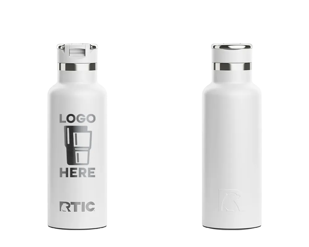 RTIC Journey Bottle White Laser Engrave