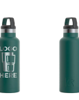 RTIC Sport Water Bottle Forest Laser Engrave