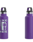 RTIC Sport Water Bottle Majestic Purple Laser Engrave